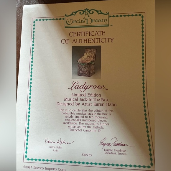 Carousel Horse Musical Jack-in-the-Box - Picture 12 of 13